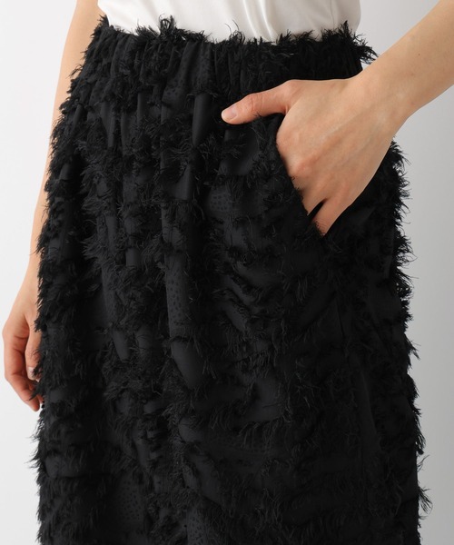 LEPSIM（レプシィム）の「シアーフリンジパンツ　996541（その他パンツ・レディース・ブラック/オフホワイト・FREE）」の16枚目の写真