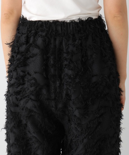 LEPSIM（レプシィム）の「シアーフリンジパンツ　996541（その他パンツ・レディース・ブラック/オフホワイト・FREE）」の18枚目の写真