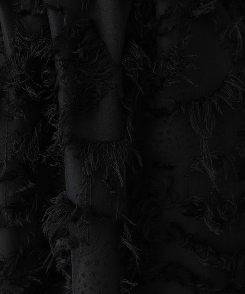 LEPSIM（レプシィム）の「シアーフリンジパンツ　996541（その他パンツ・レディース・ブラック/オフホワイト・FREE）」の20枚目の写真