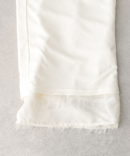 LEPSIM（レプシィム）の「シアーフリンジパンツ　996541（その他パンツ・レディース・ブラック/オフホワイト・FREE）」の22枚目の写真