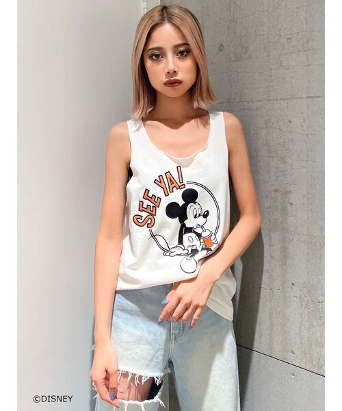 Disney（ディズニー）の「【WEB限定】Mickey Mouse / ”SEE YA！” LOOSE
