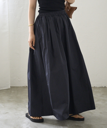 silkコン taffeta スカート