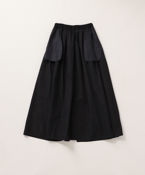 plage(プラージュ)の「silkコン taffeta スカート(スカート・レディース・ネイビー・38/36)」の13枚目の写真