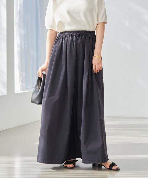 plage(プラージュ)の「silkコン taffeta スカート(スカート・レディース・ネイビー・38/36)」の19枚目の写真