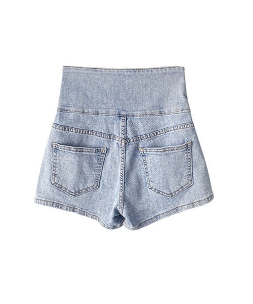 セール】デニム ショートパンツ レディース 美脚（デニムパンツ