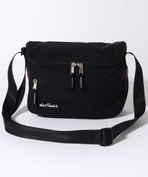 【WILD THINGS/ワイルドシングス】DELFY fabric ワンポイントロゴ ミニショルダーバッグ