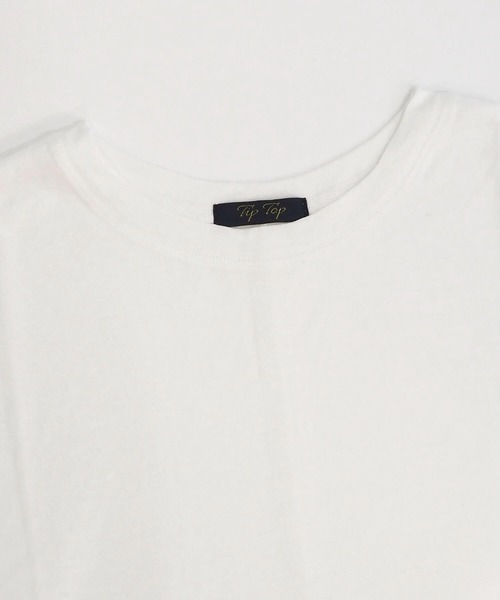 tiptop(ティップトップ)の「【ZOZO限定カラーあり】アソートスラブシアートップス(Tシャツ/カットソー・レディース・オフホワイト/ブルー/ブラック系その他/ホワイト系その他2/ブラック/ピンク/ホワイト系その他/ブラック系その他2/ホワイト系その他3・FREE)」の12枚目の写真