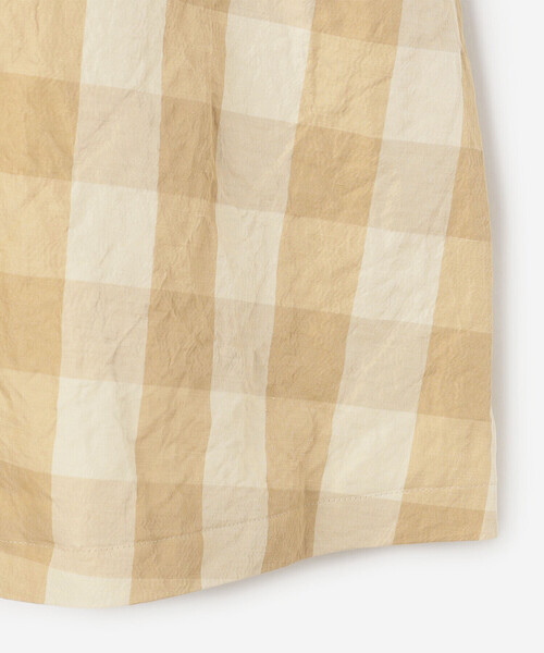 apuntob（アプントビー）の「apuntob | フード付チェックコート WOMEN