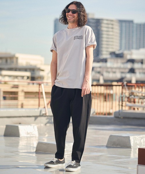 CAMBIO(カンビオ)の「mt8936- スタンダードシルエットプリントTシャツ(MONOCHROME)(Tシャツ/カットソー・メンズ・グレー/ホワイト/スミクロ・S/M/L/XL)」の21枚目の写真