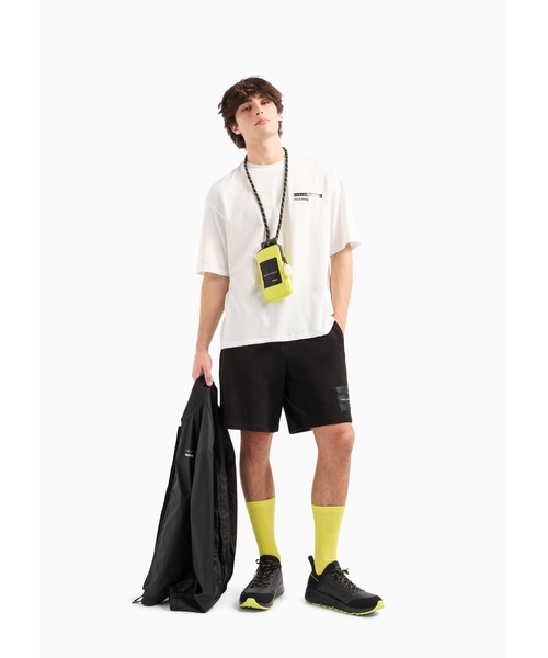 ARMANI EXCHANGE(アルマーニエクスチェンジ)の「【A|X アルマーニ エクスチェンジ】AXロゴ 半袖クルーネックTシャツ/COMFORT(Tシャツ/カットソー・メンズ・ホワイト/ブラック/ライトイエロー・LARGE/MEDIUM/SMALL/X-LARGE/X-SMALL/XX-LARGE)」の14枚目の写真