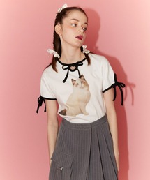 MEOW RIBBON トップス
