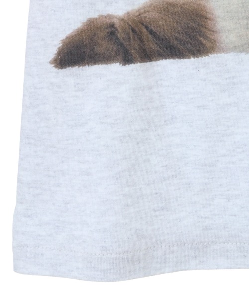 Candy Stripper(キャンディストリッパー)の「MEOW RIBBON トップス(Tシャツ/カットソー・レディース・オフホワイト/ライトグレー/ブラック・2)」の14枚目の写真