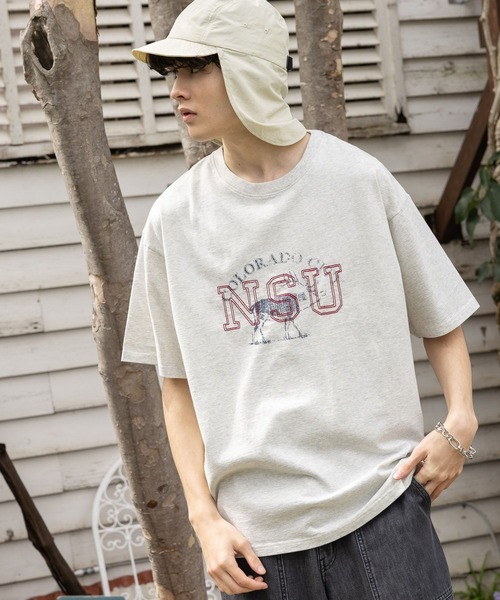 niko and...(ニコアンド)の「ヴィンテージアソートTシャツ(Tシャツ/カットソー・メンズ・ブルー/ブラック/その他1/その他2/チャコール/ライトグレー・MEDIUM/LARGE)」の21枚目の写真