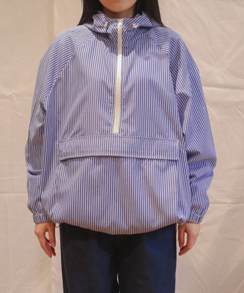 BROKEN BASE(ブロークンベース)の「裾ドローコード付きアノラック(ブルゾン・メンズ・レッド/ライトブルー/ブラック/ブルー・MEDIUM/LARGE)」の16枚目の写真