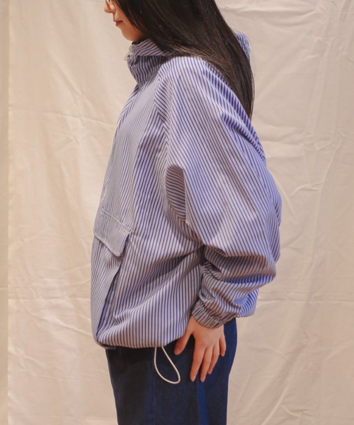 Broken base アノラック　ブルー　M ナイロンテックアノラック（ナイロンジャケット）｜BROKEN BASE