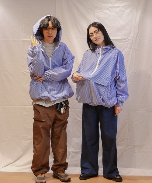 BROKEN BASE（ブロークンベース）の「裾ドローコード付きアノラック