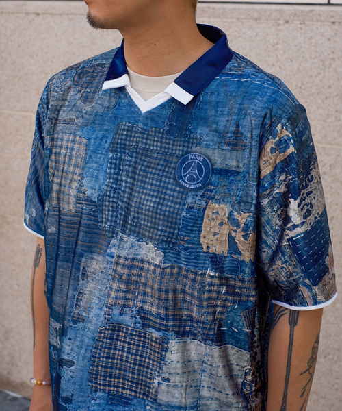 PARIS SAINT-GERMAIN(パリサンジェルマン)の「【Paris Saint-Germain / パリ・サン=ジェルマン】PLJ BORO PRINTED JERSEY(Tシャツ/カットソー・メンズ・ネイビー・MEDIUM/LARGE/X-LARGE)」の16枚目の写真