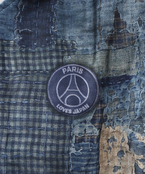 PARIS SAINT-GERMAIN(パリサンジェルマン)の「【Paris Saint-Germain / パリ・サン=ジェルマン】PLJ BORO PRINTED JERSEY(Tシャツ/カットソー・メンズ・ネイビー・MEDIUM/LARGE/X-LARGE)」の12枚目の写真