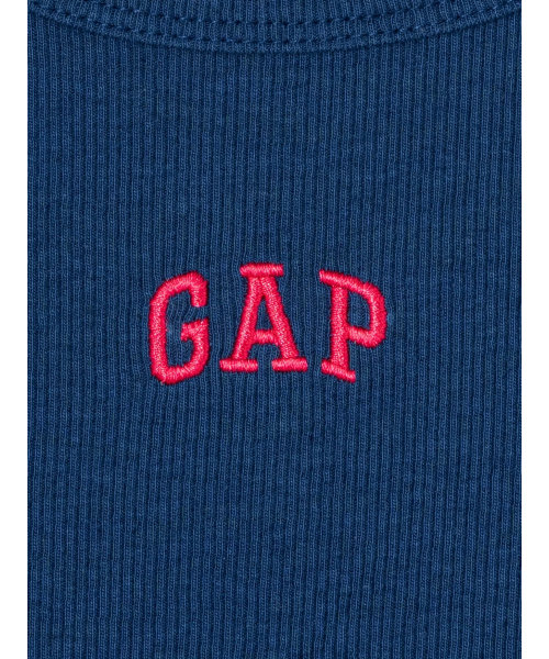 GAP（ギャップ）の「ミニGAPアーチロゴ タンクトップ（タンクトップ・レディース・ホワイト/ブルー/ブラック×ホワイト/ブラック系その他・M/L/XL/XXS/XS/S）」の9枚目の写真