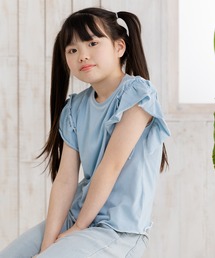 JAM & LINK | 袖フリルTシャツ(Tシャツ/カットソー)