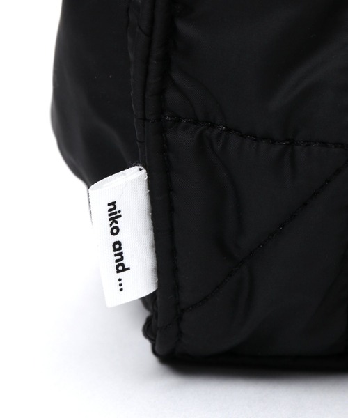 niko and...（ニコアンド）の「オリジナル2WAYマルチトートバッグM（トートバッグ・レディース・ブラック/シルバー/アイボリー・FREE）」の20枚目の写真