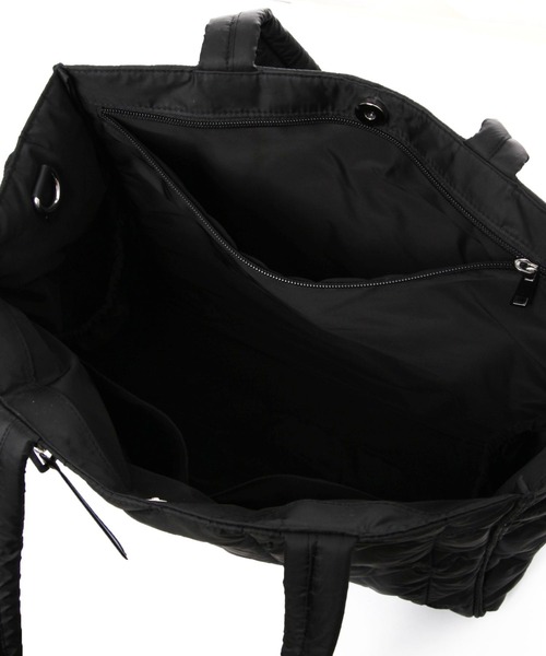 niko and...（ニコアンド）の「オリジナル2WAYマルチトートバッグM（トートバッグ・レディース・ブラック/シルバー/アイボリー・FREE）」の22枚目の写真