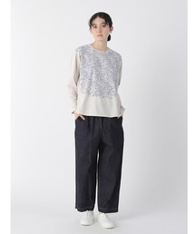 Plantation（プランテーション）の「(B)チビハナプリントT/Tシャツ / S