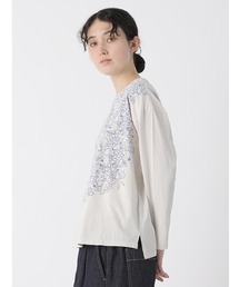 Plantation（プランテーション）の「(B)チビハナプリントT/Tシャツ / S