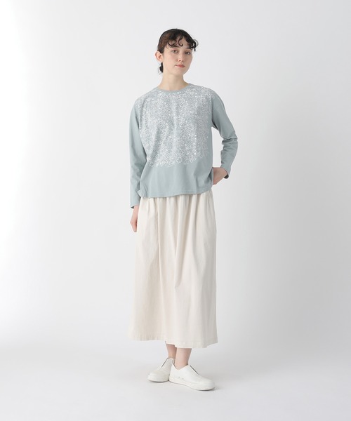 Plantation（プランテーション）の「(B)チビハナプリントT/Tシャツ / S