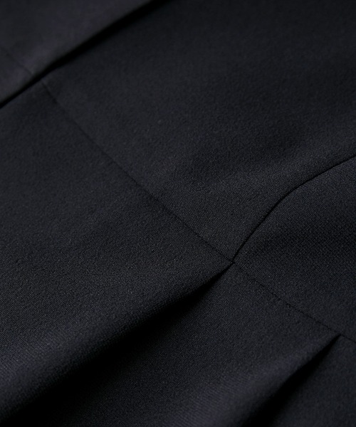 ROPE' PICNIC（ロペピクニック）の「リネンライクジレベスト/セットアップ対応・UVケア（ベスト・レディース・ダークブラウン/ライトグレー/ネイビー・38）」の12枚目の写真