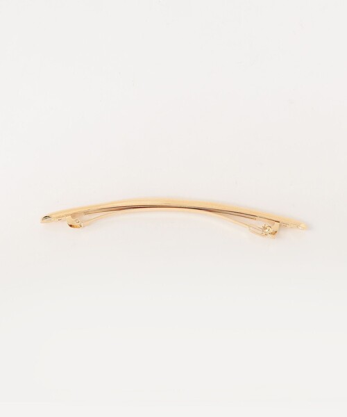BEAUTY&YOUTH UNITED ARROWS（ビューティーアンドユースユナイテッドアローズ）の「【WEB限定】メタル ロングライン バレッタ（バレッタ/ヘアクリップ・レディース・ゴールド/シルバー・FREE）」の3枚目の写真