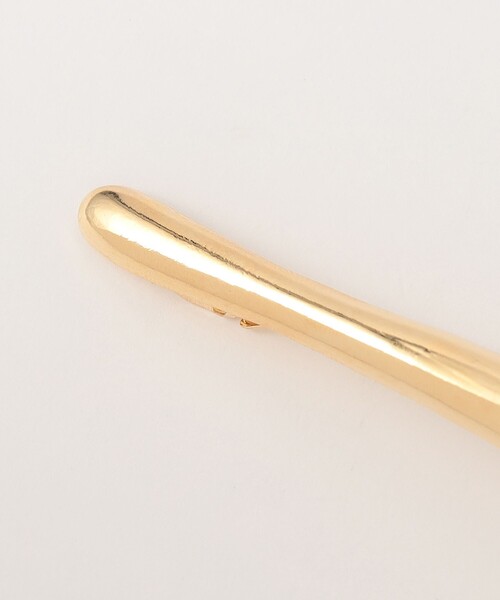 BEAUTY&YOUTH UNITED ARROWS（ビューティーアンドユースユナイテッドアローズ）の「【WEB限定】メタル ロングライン バレッタ（バレッタ/ヘアクリップ・レディース・ゴールド/シルバー・FREE）」の6枚目の写真