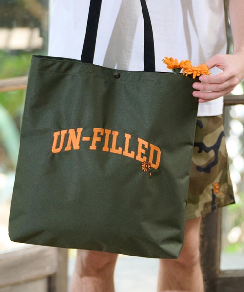 【セール】mko12045- LOGO ARCH EMB TOTE BAG トートバッグ（トートバッグ）｜UN-FILLED（アンフィルド）