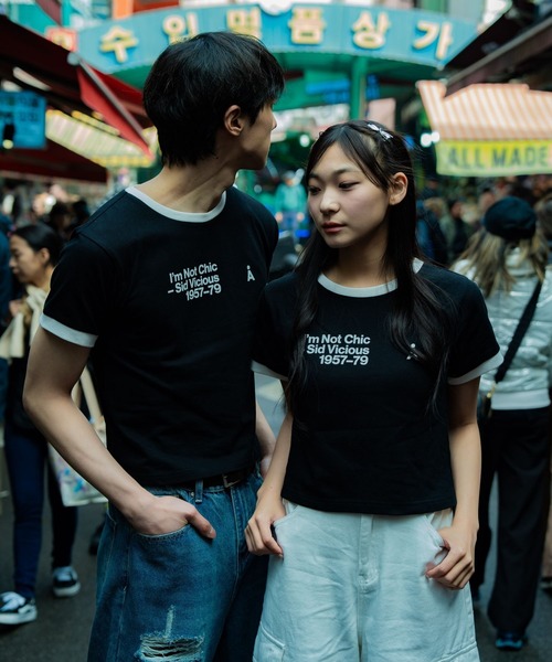 ALAND（エーランド）の「サイズ展開豊富【UNISEX】ALAND／リンガータイトT（Tシャツ/カットソー・レディース・ブラック/ホワイト/ネイビー・SMALL/MEDIUM/LARGE）」の22枚目の写真