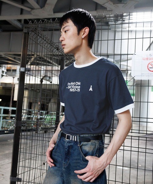 送料関税込み★ALANUI★リネンTシャツ サイズ展開豊富【UNISEX】ALAND／リンガータイトT（Tシャツ