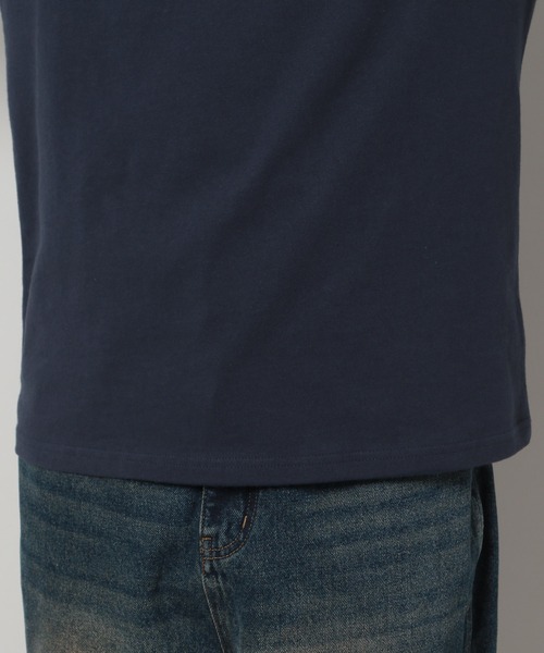 ALAND（エーランド）の「サイズ展開豊富【UNISEX】ALAND／リンガータイトT（Tシャツ/カットソー・レディース・ブラック/ホワイト/ネイビー・SMALL/MEDIUM/LARGE）」の14枚目の写真