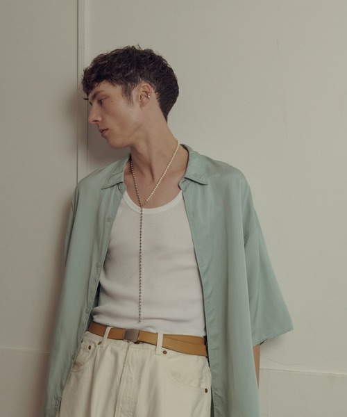 GOLDY（ゴールディ）の「ボールチェーン × パール ロング ネックレス（ネックレス・レディース・シルバー/ゴールド・FREE）」の5枚目の写真