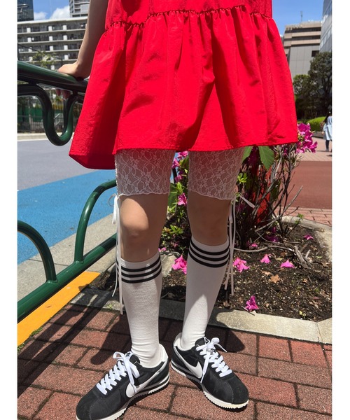 WC（ダブル シー）の「レースハーフレギンス（その他パンツ・レディース・ホワイト/ブラック・FREE）」の18枚目の写真