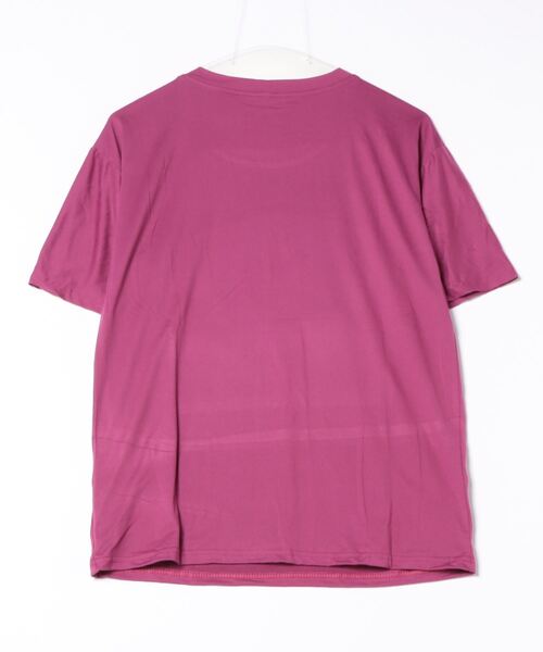 MAISON DE THERESE（メゾン ド テレーズ）の「ビッグサイズ　プリントTシャツ（Tシャツ/カットソー・レディース・ブラック/パープル/ホワイト/ピンク・M/L）」の18枚目の写真