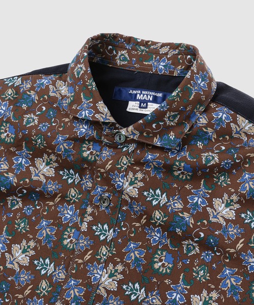 JUNYA WATANABE MAN（ジュンヤワタナベマン）の「FLOWER PRINT SHIRT