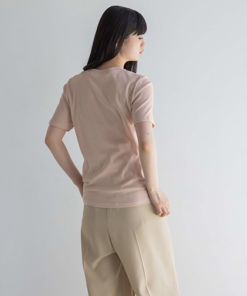 yuw(ユウ)の「シアーガーゼTee 134970(Tシャツ/カットソー・レディース・ブラック/ピンク/ホワイト・LARGE/MEDIUM)」の19枚目の写真