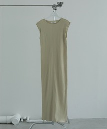 anuke（アンヌーク）の「Cutoff Rib Onepiece（ワンピース