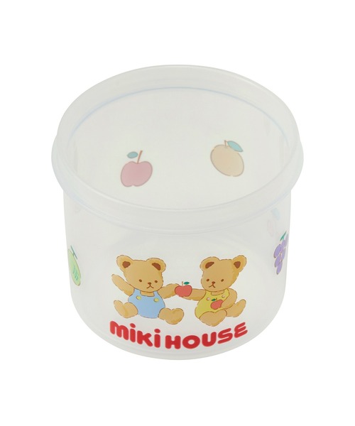 MIKI HOUSE（ミキハウス）の「ベアとフルーツ柄のスナックカップ（マグ/哺乳瓶/お食事グッズ・キッズ・イエロー・ONE SIZE）」の4枚目の写真