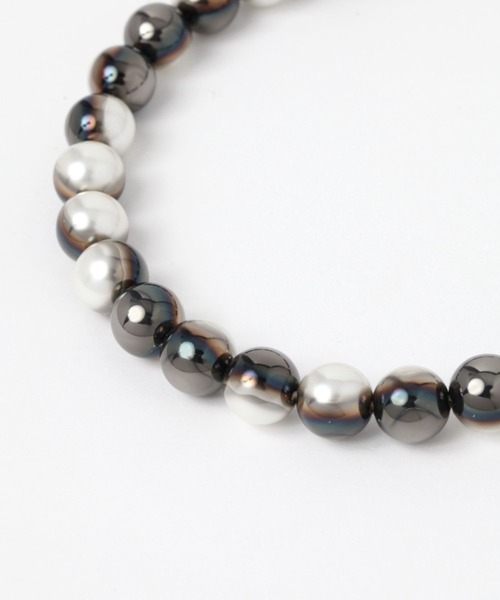 PAGEBOY（ページボーイ）の「デザインパールネックレス（ネックレス・レディース・ブラック/オフホワイト・FREE）」の17枚目の写真