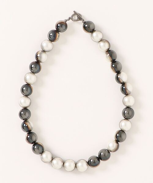 PAGEBOY（ページボーイ）の「デザインパールネックレス（ネックレス・レディース・ブラック/オフホワイト・FREE）」の20枚目の写真