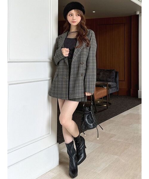 RESEXXY(リゼクシー)の「ベーシックショートブーツ(ブーツ・レディース・ブラック/ブラウン・SMALL/MEDIUM/LARGE)」の8枚目の写真