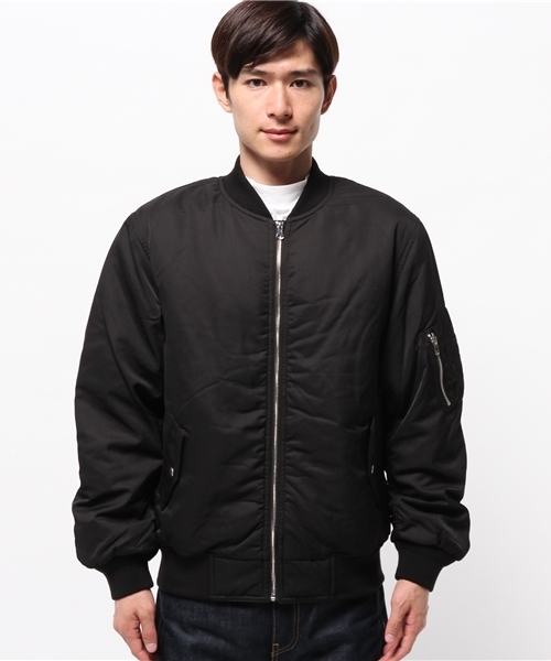 WEGO（ウィゴー）の「WEGO/オーバーMA-1（ミリタリージャケット・メンズ・ホワイト/カーキ/ブラック・MEDIUM/LARGE）」の15枚目の写真