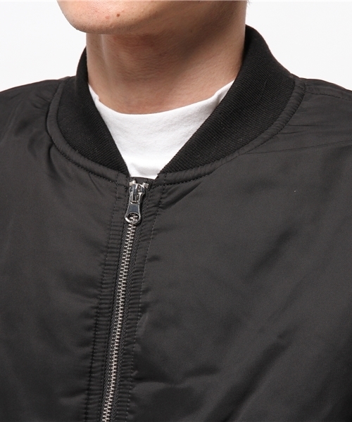 WEGO（ウィゴー）の「WEGO/オーバーMA-1（ミリタリージャケット・メンズ・ホワイト/カーキ/ブラック・MEDIUM/LARGE）」の9枚目の写真