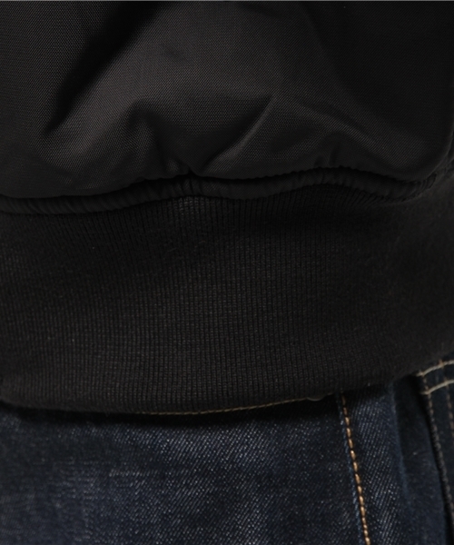 WEGO（ウィゴー）の「WEGO/オーバーMA-1（ミリタリージャケット・メンズ・ホワイト/カーキ/ブラック・MEDIUM/LARGE）」の13枚目の写真