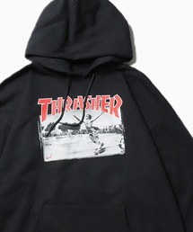 THRASHER/スラッシャー Jake Dish Pullover Hoodie フーディ― フォトプリント パーカー